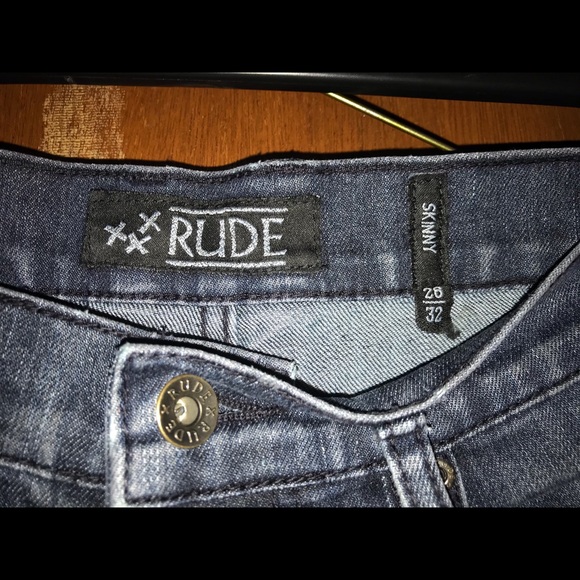XXXRUDE Men’s Skinny Jeans - Picture 2 of 2